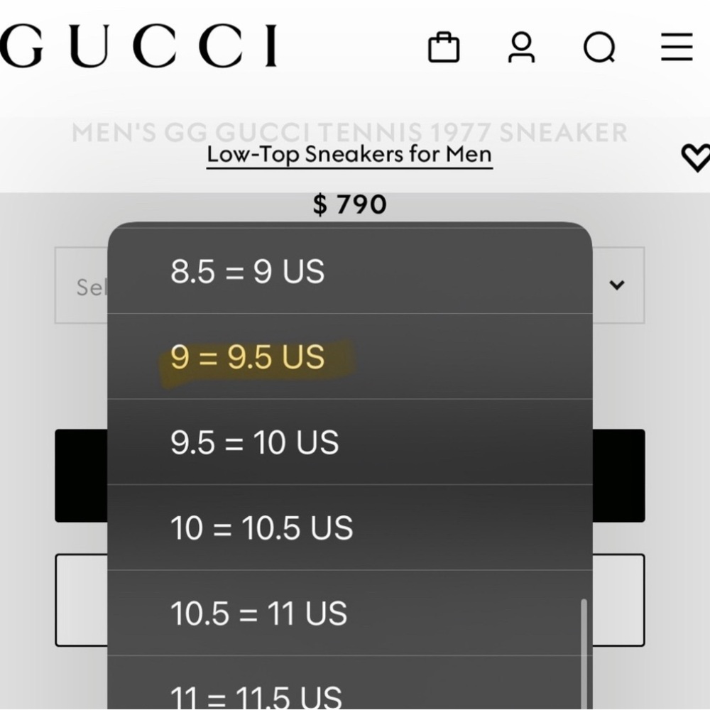 SOLD - Gucci Ace White with Gold Bee Embroidery Sneakers - Picture 10 of 10